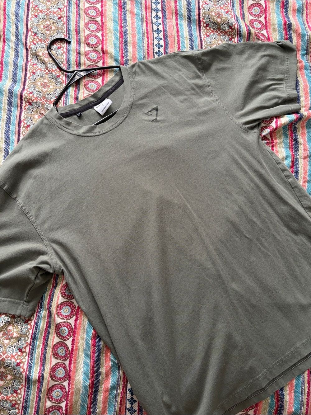 Gymshark Olive Green Short Sleeve Crew T-Shirt